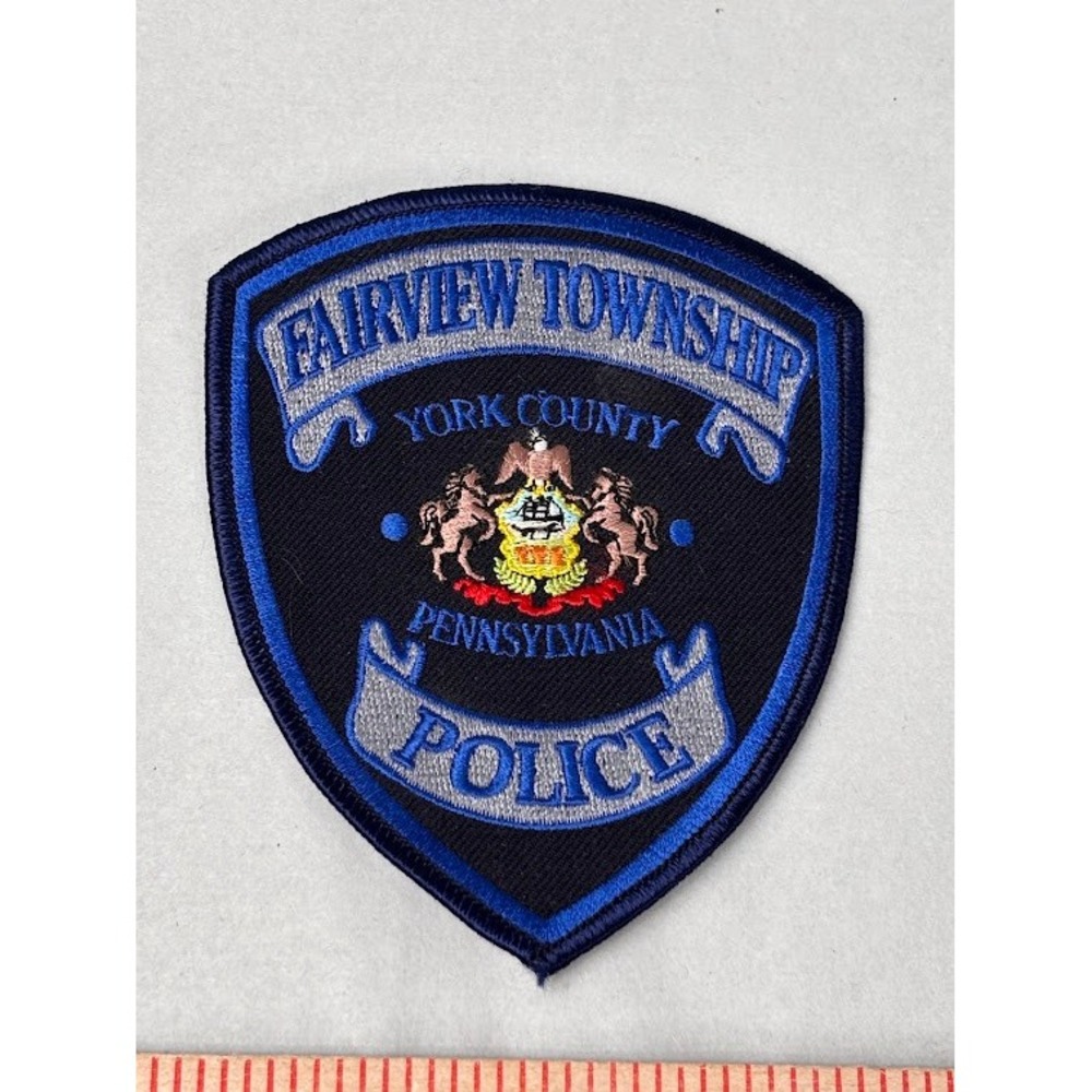 Fairview Township Police Patch York County Pennsylvania PA Shield Embroidered